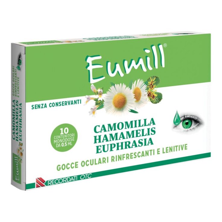 Eumill Gocce Oculari Monodose 10 Flaconcini da 0,5 ml
