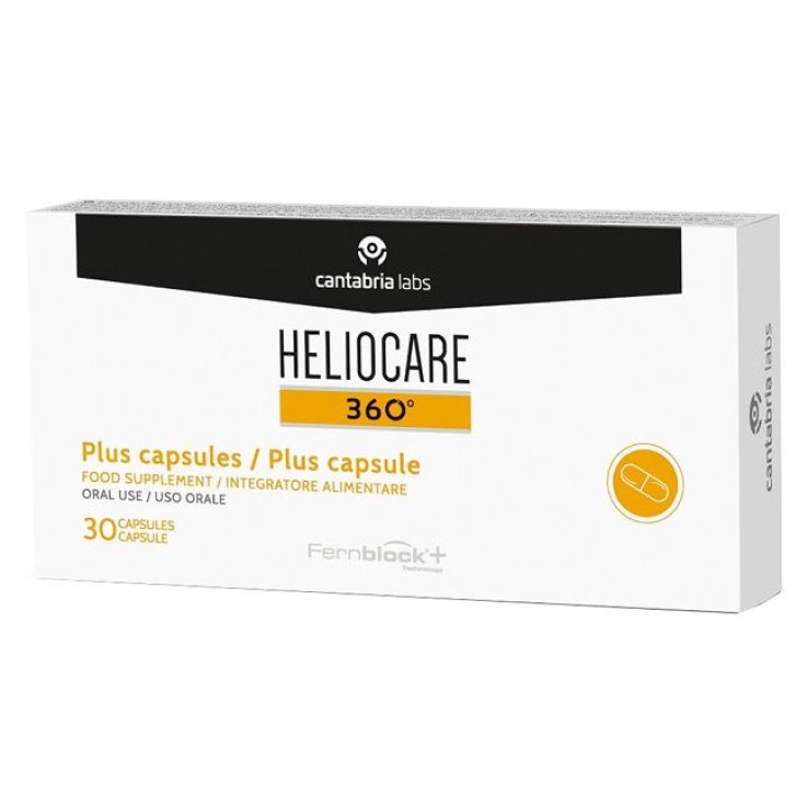 HELIOCARE 360&deg; PLUS INTEGRATORE ANTIOSSIDANTE FOTOIMMUNOPROTETTORE 30 CAPSULE