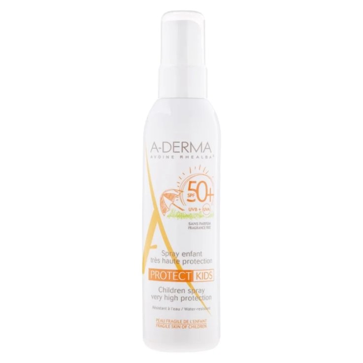 A-DERMA PROTECT KIDS SPRAY SOLARE BAMBINI SPF50+ PROTEZIONE MOLTO ALTA 200 ML A-DERMA PROTECT KIDS SPRAY SOLARE BAMBINI SPF50+ PROTEZIONE MOLTO ALTA 200 ML