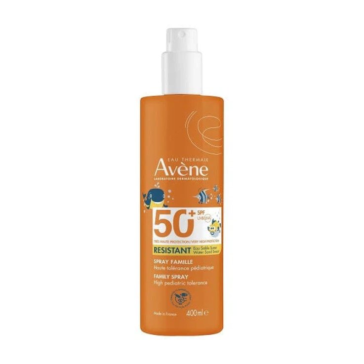 AVENE EAU THERMALE SPRAY SOLARE BAMBINO SPF50+ RESISTENTE ALL&rsquo;ACQUA 400 ML