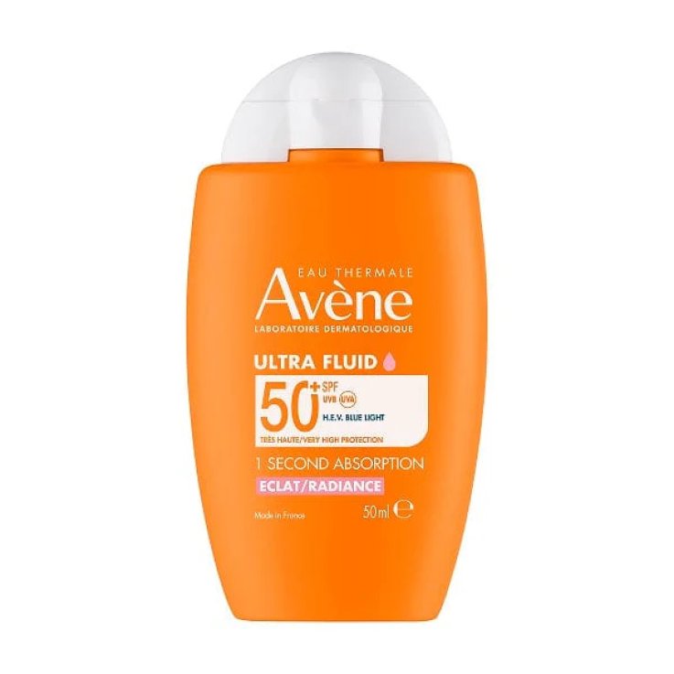 AVENE EAU THERMALE ULTRA FLUID LUMINOSIT&Agrave; PROTEZIONE MOLTO ALTA SPF50+ FINISH LUMINOSO ULTRA LEGGERO 50 ML