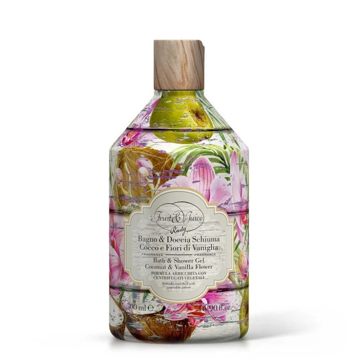 Rudy Profumi Fruit & Juice Bagno Doccia Bergamotto e T&egrave; Bianco 500 ml
