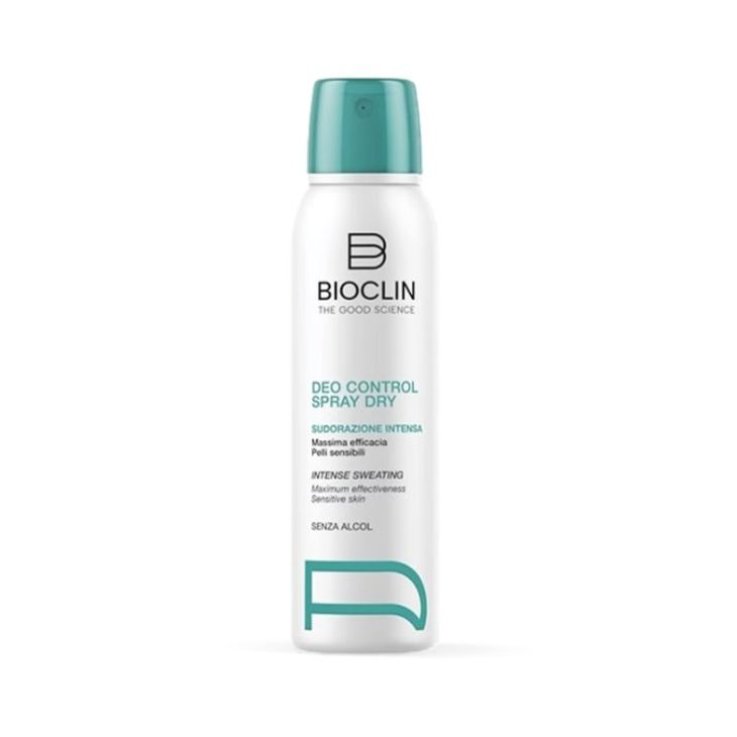 Bioclin Deo Control Spray Dry Sudorazione Intensa Massima Efficacia, 150 ml