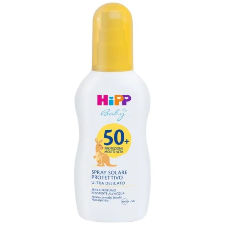HIPP SPRAY SOLARE PROTETTIVO SPF50+ PER BAMBINI E NEONATI RESISTENTE ALL&rsquo;ACQUA 150 ML