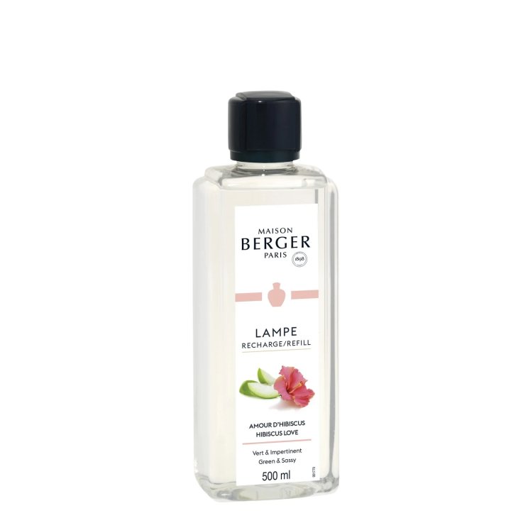 LAMPE BERGER - AMOUR D&rsquo;HIBISCUS 500ML (RICARICA PER LAMPE)