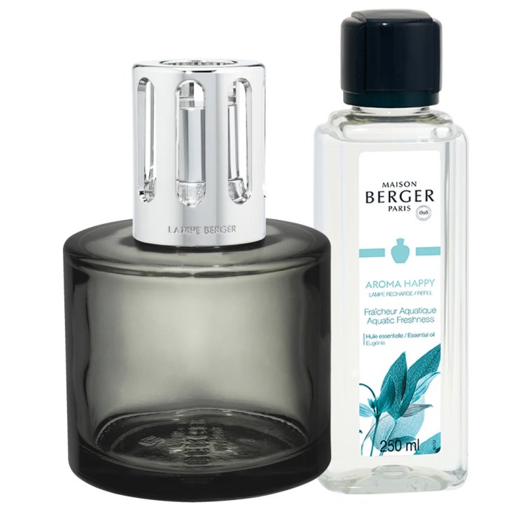 LAMPE BERGER - COFANETTO LAMPE AROMA HAPPY CON 250ML AROMA HAPPY