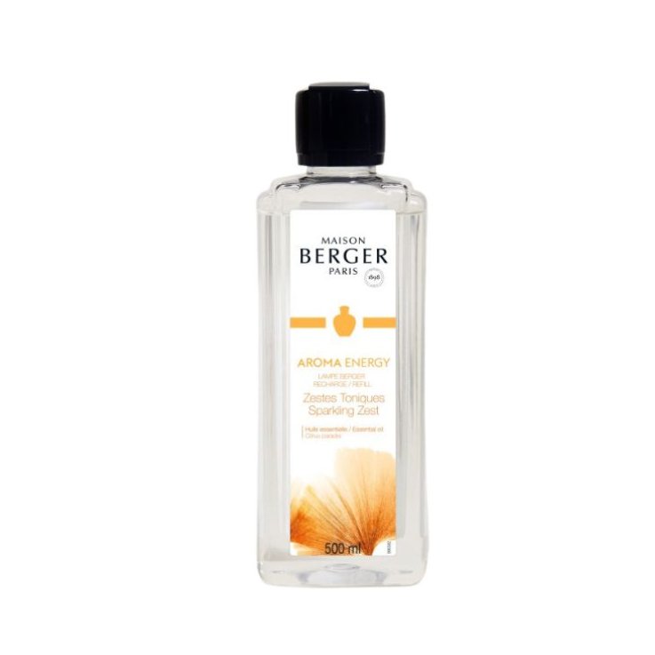 LAMPE BERGER - ENERGY - ZESTES TONIQUES 500 ML (RICARICA PER LAMPE)