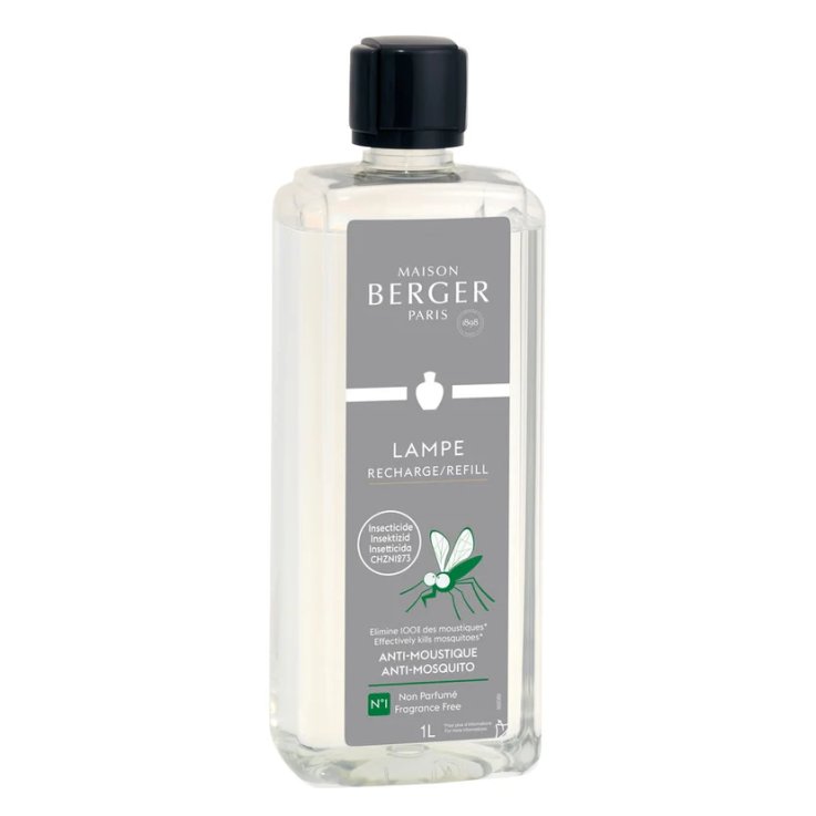 LAMPE BERGER ANTI ZANZARE NEUTRO SENZA PROFUMO 1L (RICARICA PER LAMPE)