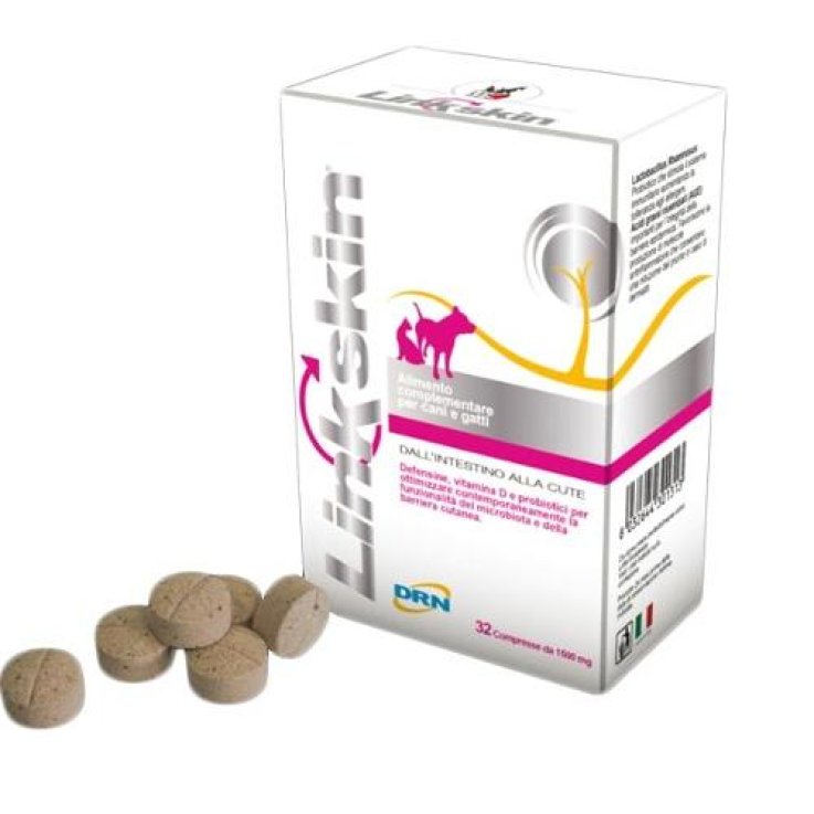 LINKSKIN MANGIME COMPLEMENTARE PER CANI E GATTI &ndash; 32 COMPRESSE