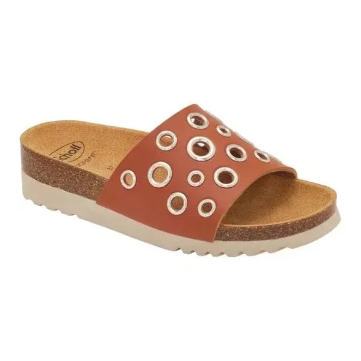 Scholl Magaluf Donna Cognac | Sandali Anatomici Bioprint&reg; 35