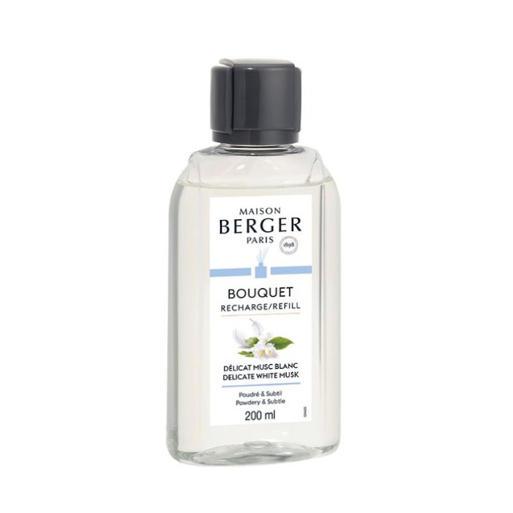 MAISON BERGER - RICARICA 200 ML BOUQUET PROFUMATO - D&Eacute;LICAT MUSC BLANC