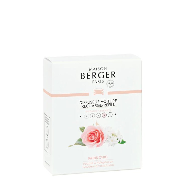 MAISON BERGER - RICARICHE PER DIFFUSORE AUTO PARIS CHIC - 2 PZ