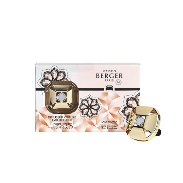 MAISON BERGER DIFFUSORE PER AUTO CORALI CON RICARICA LADY FLOWER