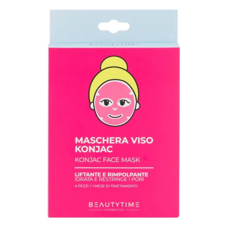 Maschera Viso Konjac in Fibra Naturale