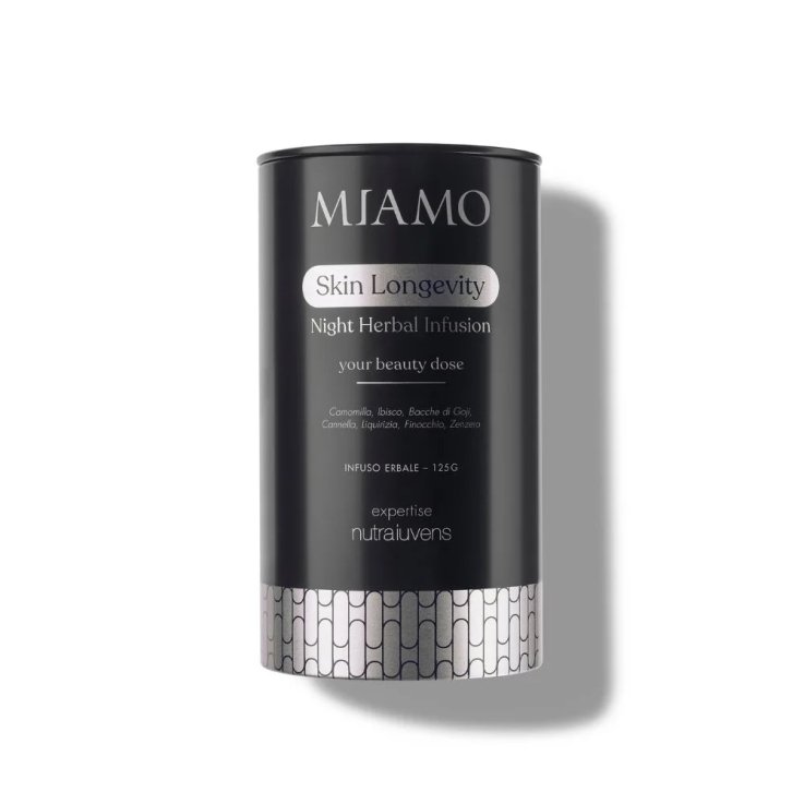 MIAMO SKIN LONGEVITY NIGHT HERBAL INFUSION TISANA PRO-LONGEVIT&Agrave; 125 G