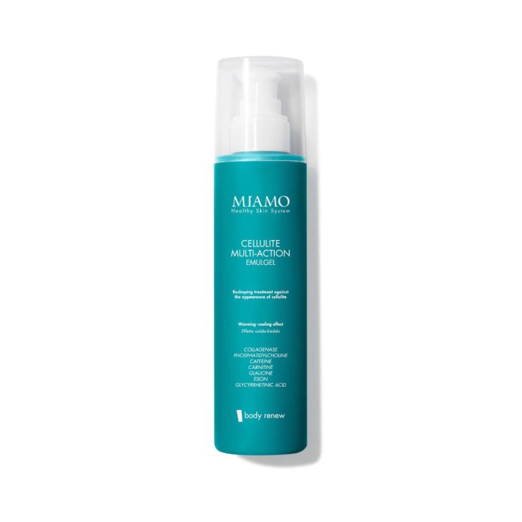 MIAMO CELLULITE MULTI-ACTION EMULGEL – TRATTAMENTO RIMODELLANTE ANTICELLULITE 200 ML MIAMO CELLULITE MULTI-ACTION EMULGEL – TRATTAMENTO RIMODELLANTE ANTICELLULITE 200 ML