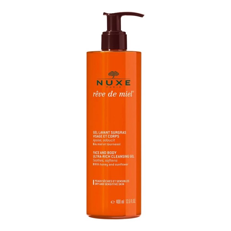 NUXE R&Ecirc;VE DE MIEL GEL DOCCIA VISO E CORPO AL MIELE 400 ML