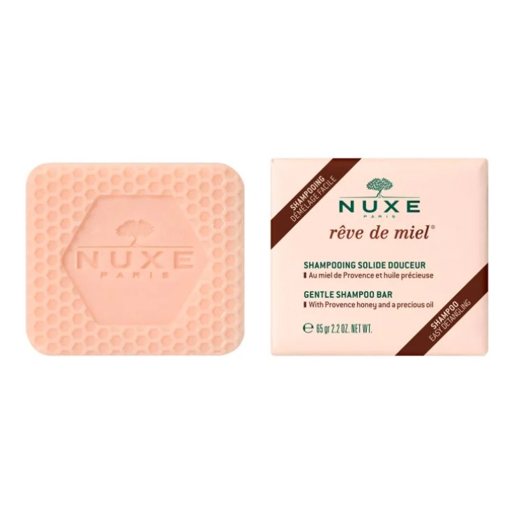 NUXE R&Ecirc;VE DE MIEL SHAMPOO SOLIDO DELICATO AL MIELE 65 G