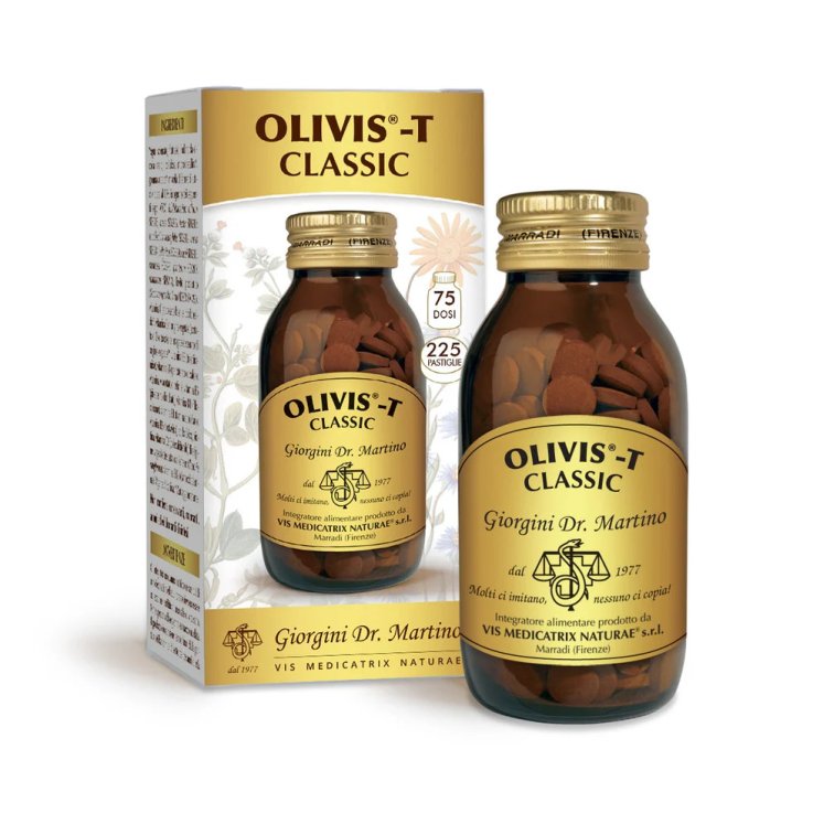 Olivis-T Classic Integratore Naturale per la Regolarit&agrave; della Pressione Arteriosa e il Benessere Cardiovascolare 75 Pastiglie