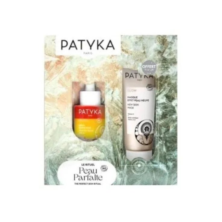 PATYKA COFANETTO GLOW PER LUMINOSIT&Agrave; E RINNOVAMENTO PELLE &ndash; SIERO 30ML + MASCHERA 50ML