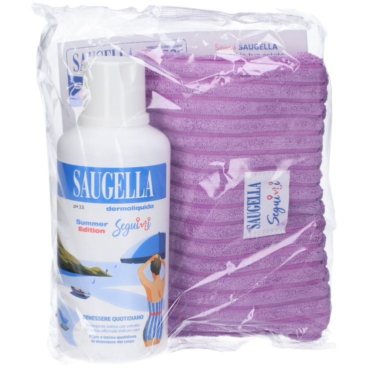 SAUGELLA DERMOLIQUIDO PH 3,5 DETERGENTE INTIMO 500 ML + POCHETTE OMAGGIO