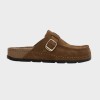SCHOLL BORA MOCASSINI PELLE SCAMOSCIATA DONNA TABACCO N.36