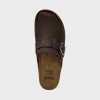 SCHOLL BORA MOCASSINI UOMO OILED LEATHER TESTA DI MORO N.42