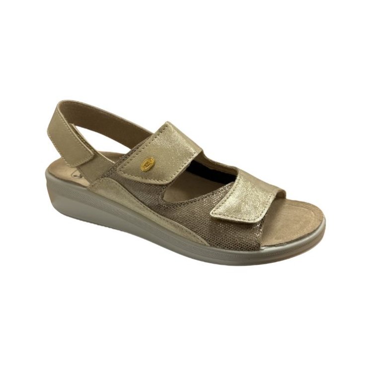 SCHOLL CALZATURA ANTONIA ELASTIC B/S PRINTED SUEDE PLATINUM N.40
