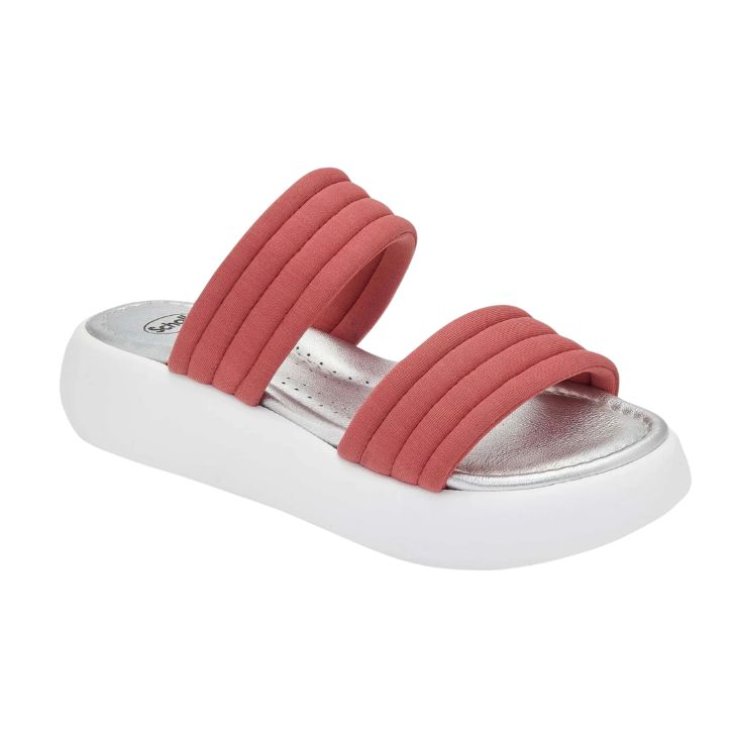 SCHOLL CIABATTE BOCA 2 BANDS DONNA MEMORY CUSHION FUCHSIA N.36