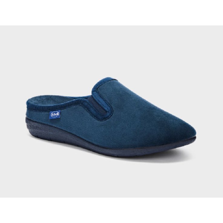 Scholl Gloomy Microfibre Donna Navy Blue Pantofole Donna Memory Cushion&reg; 35