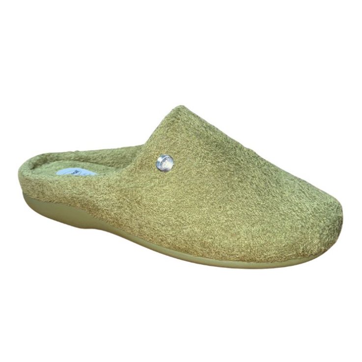 SCHOLL PANTOFOLA BLADE BAMBOO FABRIC DONNA VERDE N.40