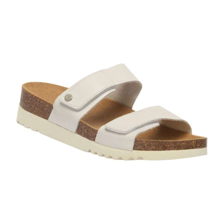 SCHOLL SANDALI LUSAKA 2.0 LEATHER BIANCA N.39