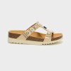 SCHOLL Sandali New Bogot&agrave; Wedge Oro Chiaro N.36