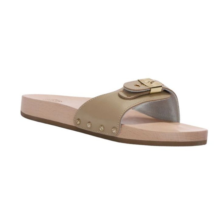 SCHOLL ZOCCOLO PESCURA FLAT SABBIA N.44
