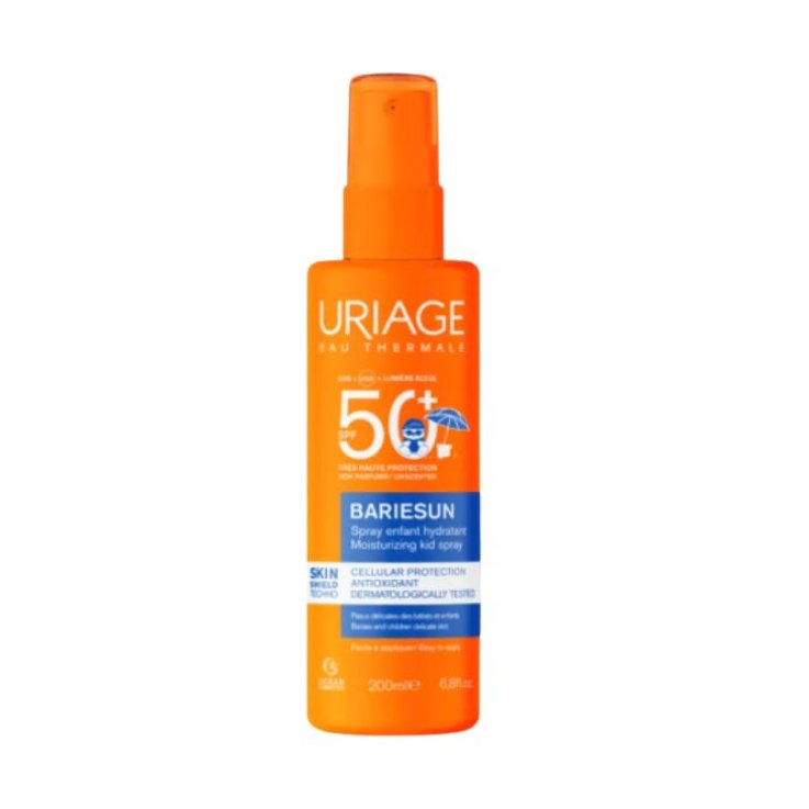 URIAGE BARI&Eacute;SUN SPRAY SOLARE BAMBINI SPF50+ PROTEZIONE MOLTO ALTA PER PELLE SENSIBILE 200 ML