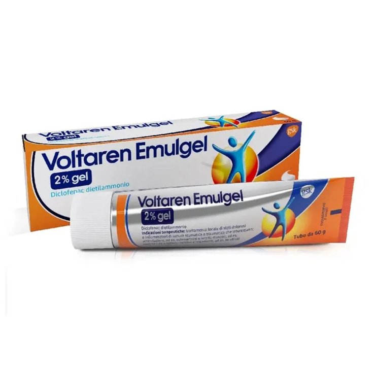 Voltaren Emulgel 2% Gel Antinfiammatorio Locale per Dolori Muscolari e Articolari 60 g
