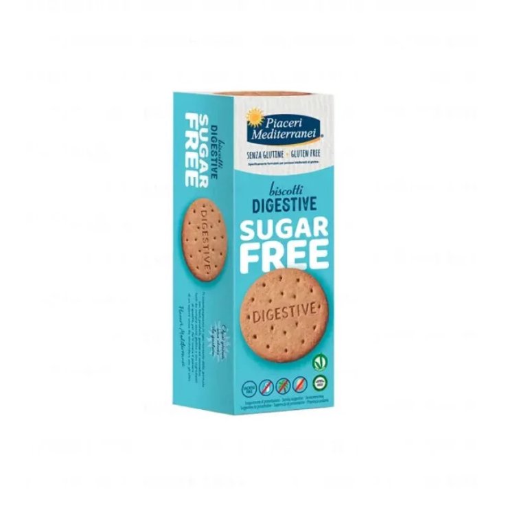 Piaceri Mediterranei Biscotti Digestive Sugar Free Senza Glutine 160 g