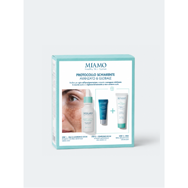 Miamo 2026 Cofanetto Macchie Viso & Occhi &ndash; Protocollo Pigment Control