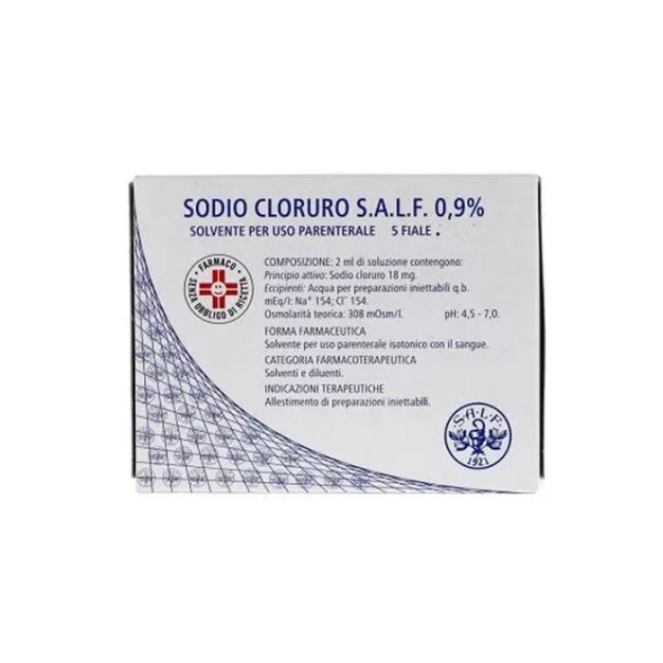 SODIO CLORURO*0,9% 5 fiale 10ML