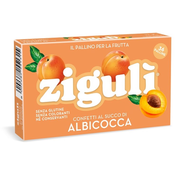ZIGULI PALLINA ALBICOCCA