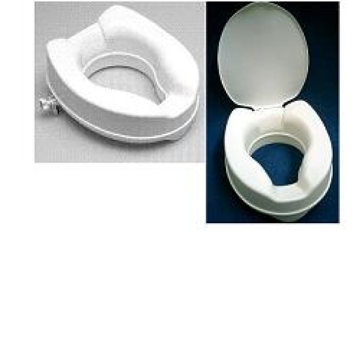 RIALZO WC C/BIDET S/COPERCHIO