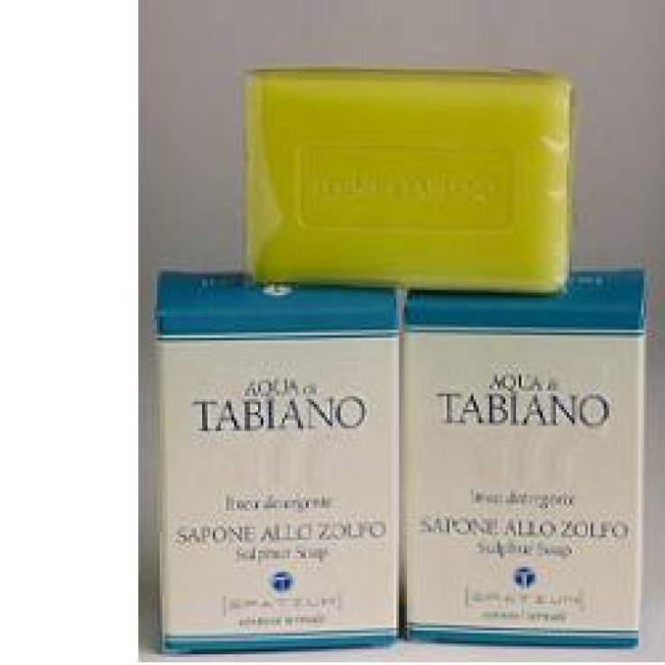 ACQUA TABIANO SAPONE ZOLFO!!ATT