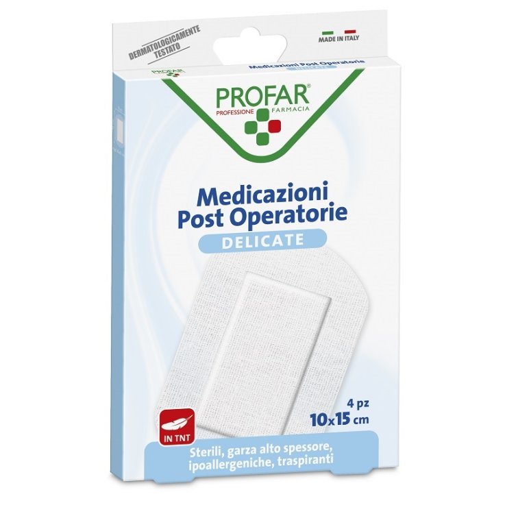 PROFAR MED POSTOP 10X15CM 4PZ