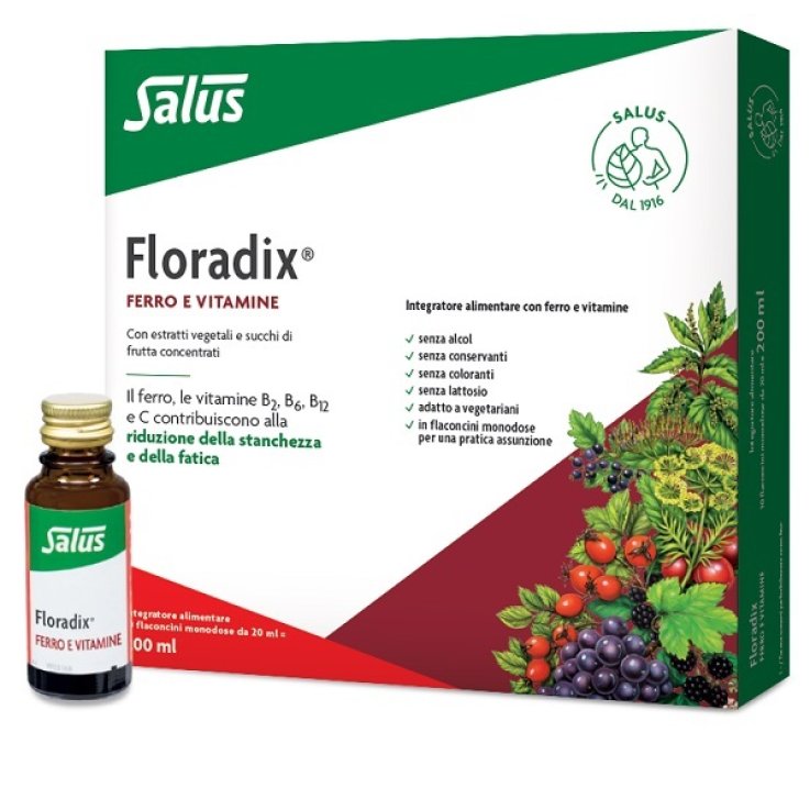 FLORADIX INTEG 10 FIALE 20ML
