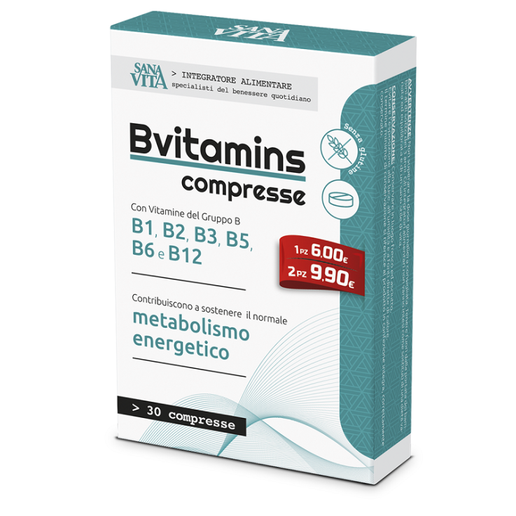 SANAVITA B-VITAMINS 30CPR (VIT.G