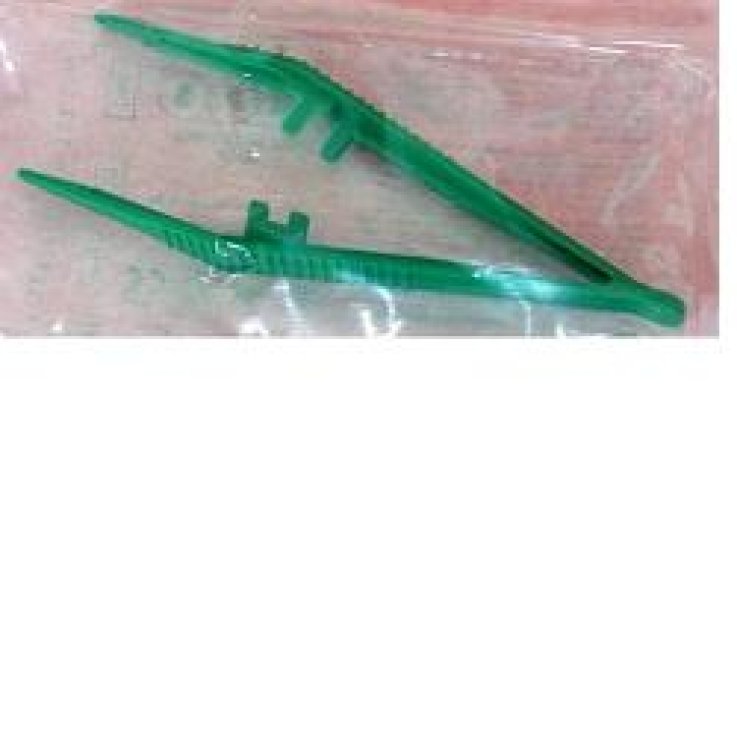PINZA STERILE NYLON BLU 1PZ