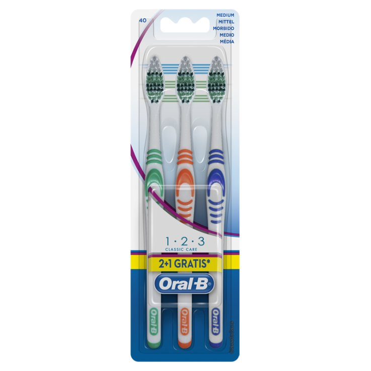 ORALB SPAZ 123 CLASS.CARE 40 MED