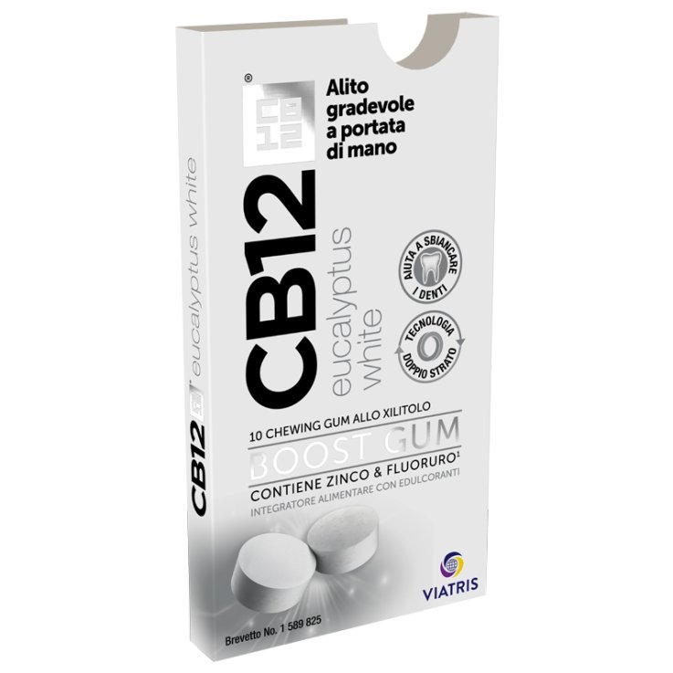 CB12 BOOST GUM EUCAL.WHITE 10PZ(