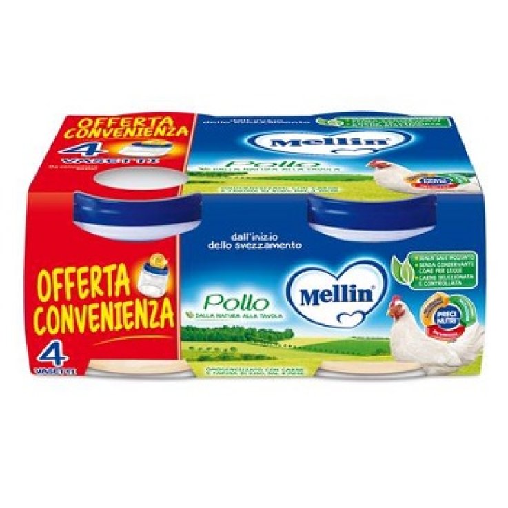 OMOG MELLIN POLLO 4X80G S/G/S.AG