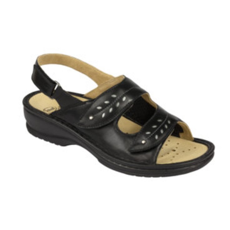 BERNADETTE B/S LEATHER W BLK40
